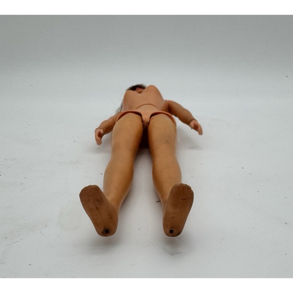 Vintage Mattel Barbie Twist N Turn Doll Rooted Eyelashes Ash Blonde Hair 1968